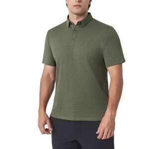 Modern Ambition Men's XL Olive Green Short Sleeve Polo Shirt N0634